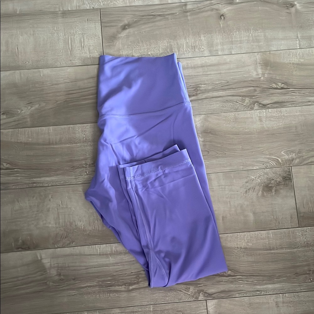 Lululemon Athletica Purple Align Cropped Leggings High-Waisted
